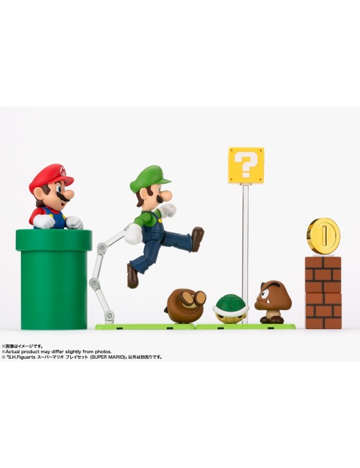 Bandai S.H. Figuarts Super Mario Playset