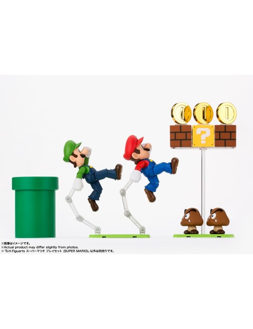 Bandai S.H. Figuarts Super Mario Playset