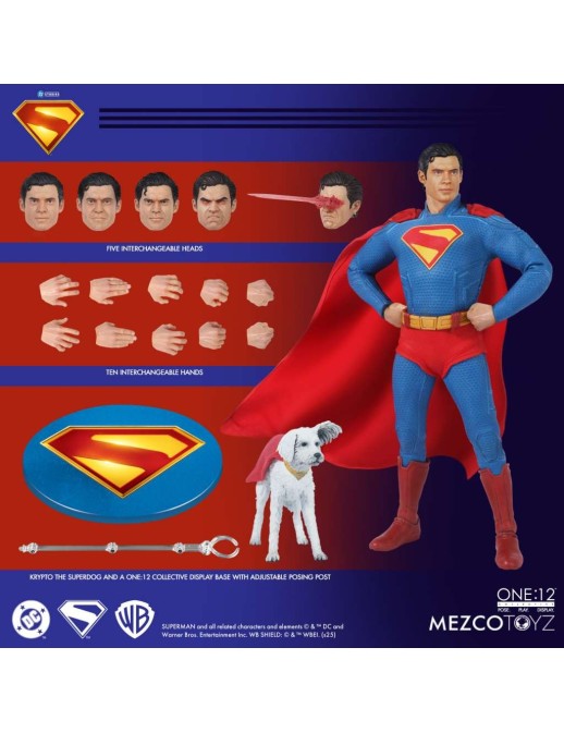 Mezco Toys The One 12 Collective Superman Legacy Superman