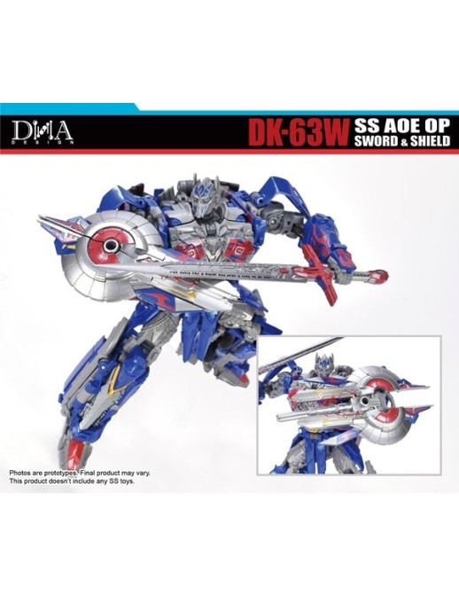DNA Design DK-63W Upgrade Kit for Transformers: Age of Extinction Studio Series Leader Class Optimus Prime