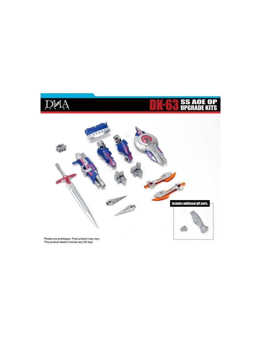 DNA Design DK-63 Upgrade Kit for Transformers: Age of Extinction Studio Series Leader Class Optimus Prime DNA Design DK-63 Upgrade Kit for Transformers: Age of Extinction Studio Series Leader Class Optimus Prime