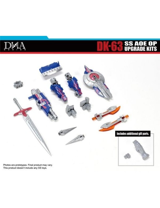DNA Design DK-63 Upgrade Kit for Transformers: Age of Extinction Studio Series Leader Class Optimus Prime