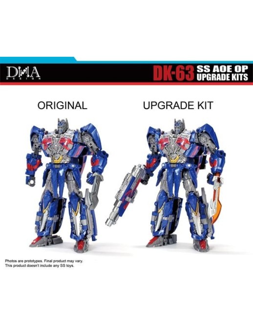 DNA Design DK-63 Upgrade Kit for Transformers: Age of Extinction Studio Series Leader Class Optimus Prime