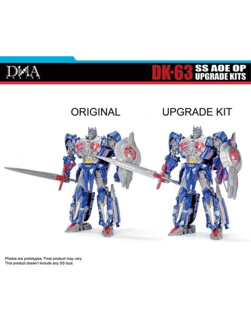 DNA Design DK-63 Upgrade Kit for Transformers: Age of Extinction Studio Series Leader Class Optimus Prime