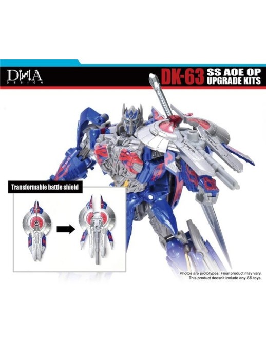 DNA Design DK-63 Upgrade Kit for Transformers: Age of Extinction Studio Series Leader Class Optimus Prime