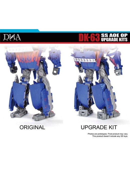 DNA Design DK-63 Upgrade Kit for Transformers: Age of Extinction Studio Series Leader Class Optimus Prime