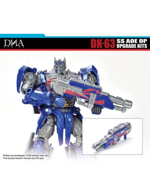 DNA Design DK-63 Upgrade Kit for Transformers: Age of Extinction Studio Series Leader Class Optimus Prime