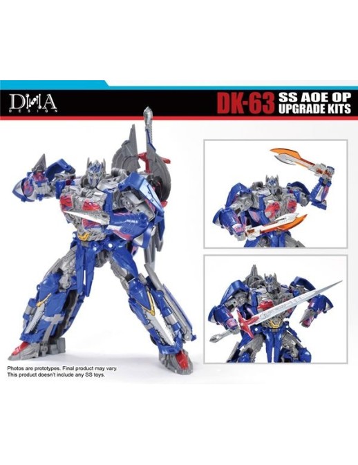 DNA Design DK-63 Upgrade Kit for Transformers: Age of Extinction Studio Series Leader Class Optimus Prime