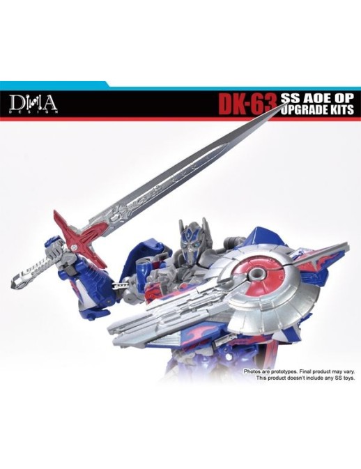 DNA Design DK-63 Upgrade Kit for Transformers: Age of Extinction Studio Series Leader Class Optimus Prime