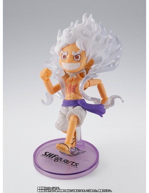 Bandai World Collectable Figure X S.H. Figuarts One Piece Monkey D. Luffy Gear 5