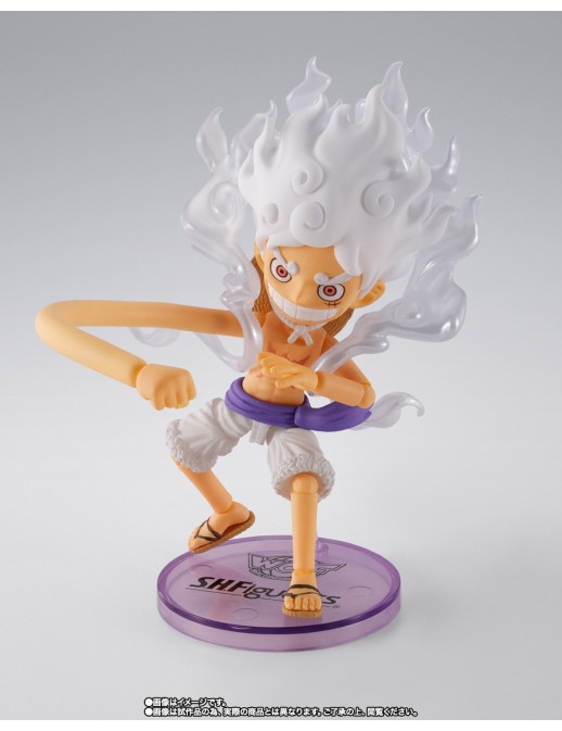 Bandai World Collectable Figure X S.H. Figuarts One Piece Monkey D. Luffy Gear 5