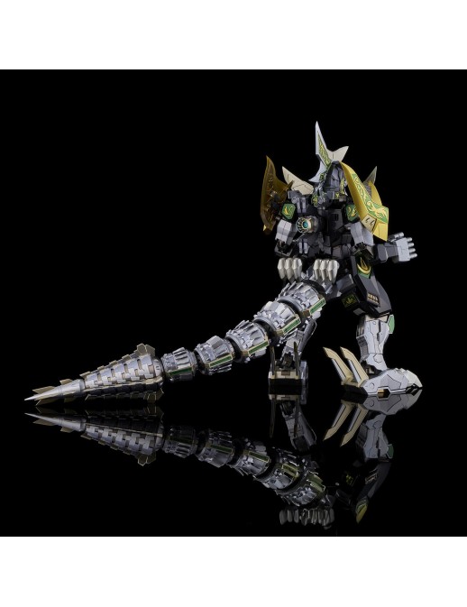Flame Toys Mighty Morphin Power Rangers Go! Kara Kuri Combine Dragonzord