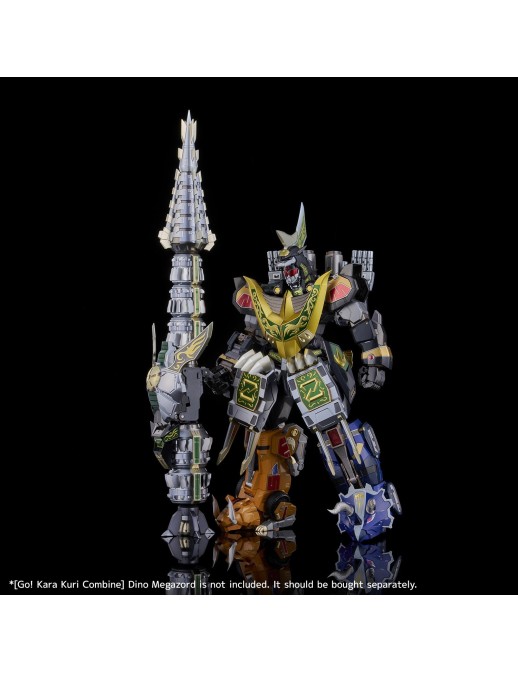 Flame Toys Mighty Morphin Power Rangers Go! Kara Kuri Combine Dragonzord