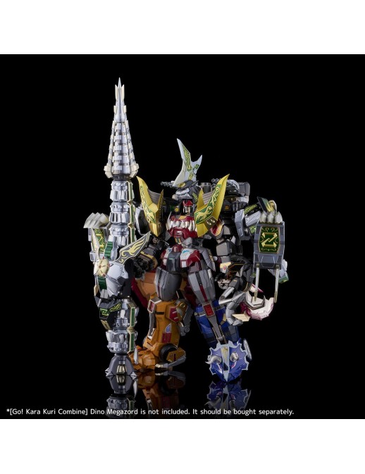 Flame Toys Mighty Morphin Power Rangers Go! Kara Kuri Combine Dragonzord