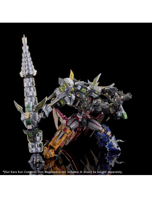 Flame Toys Mighty Morphin Power Rangers Go! Kara Kuri Combine Dragonzord