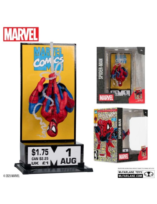Mc Farlane Toys Marvel Comics Spider-Man 1 Corner Box 1/10 Scale Statue