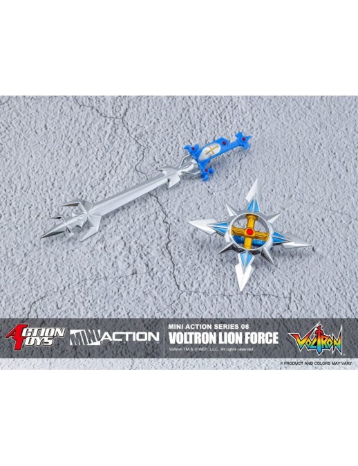 Action Toys Super Robot Mini Action Series MA-08 Voltron Lion Force