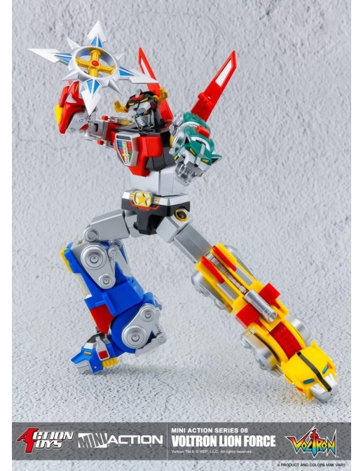 Action Toys Super Robot Mini Action Series MA-08 Voltron Lion Force