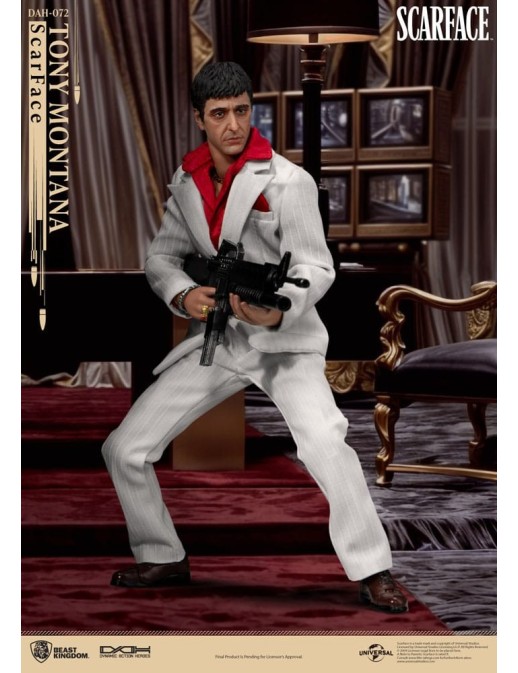 Beast Kingdom Dynamic 8ction Heroes DAH-072 Scarface Tony Montana
