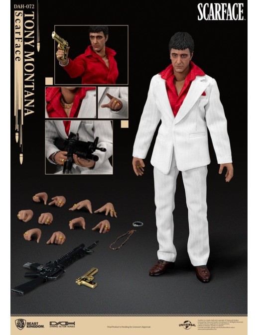 Beast Kingdom Dynamic 8ction Heroes DAH-072 Scarface Tony Montana