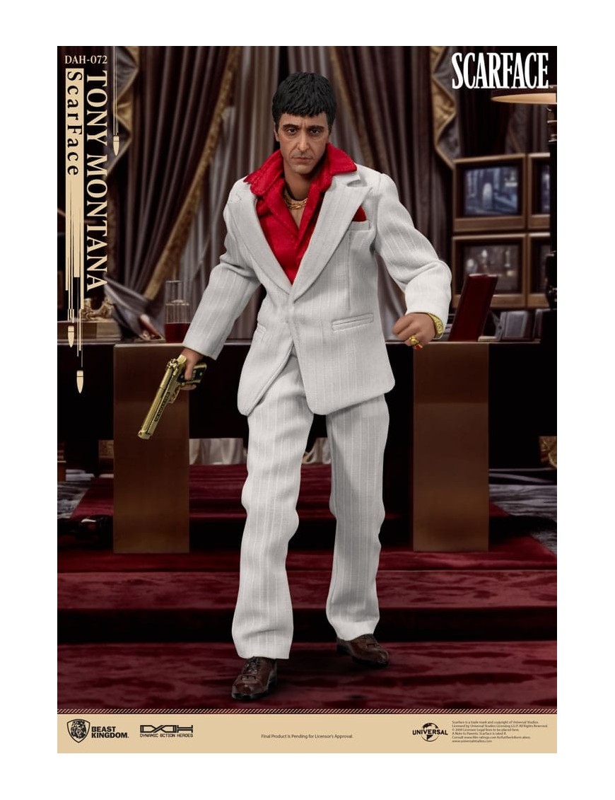 Beast Kingdom Dynamic 8ction Heroes DAH-072 Scarface Tony Montana