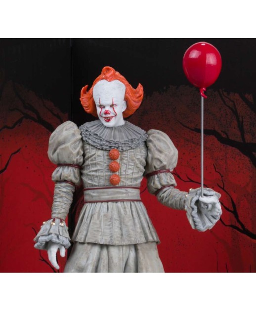 Mc Farlane Toys IT Movie Maniacs Pennywise Welcome to Derry Gold Label