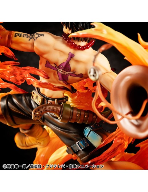 Megahouse P.O.P. Portrait of Pirates One Piece NEO-Maximum Portgas D. Ace 15th Anniversary Limited Edition
