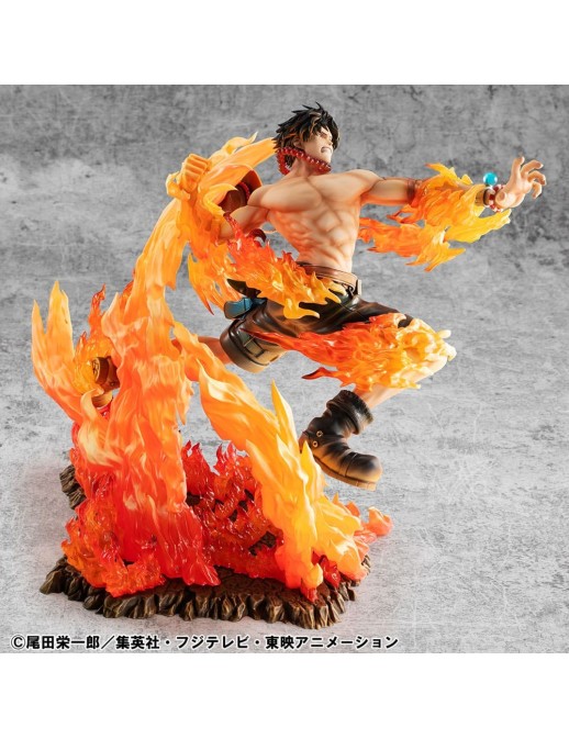 Megahouse P.O.P. Portrait of Pirates One Piece NEO-Maximum Portgas D. Ace 15th Anniversary Limited Edition