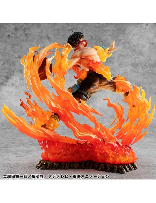 Megahouse P.O.P. Portrait of Pirates One Piece NEO-Maximum Portgas D. Ace 15th Anniversary Limited Edition