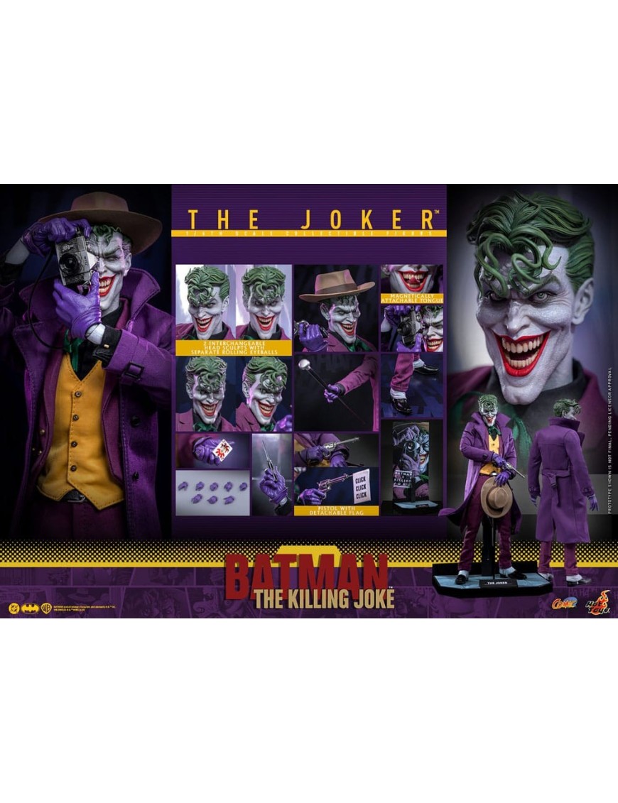 Hot Toys DC Comics Masterpiece Batman: The Killing Joke The Joker 1/6 Scale Collectible Figure