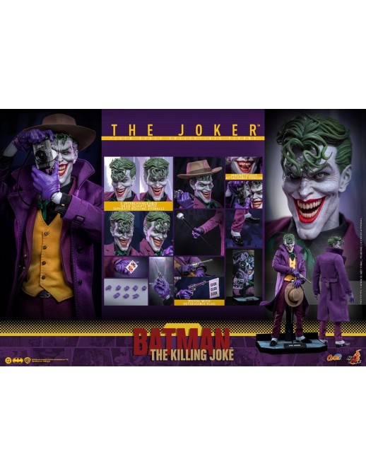 Hot Toys DC Comics Masterpiece Batman: The Killing Joke The Joker 1/6 Scale Collectible Figure