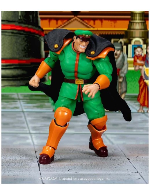 Jada Ultra Street Fighter II The Final Challengers M. Bison Player 2 Deluxe Version