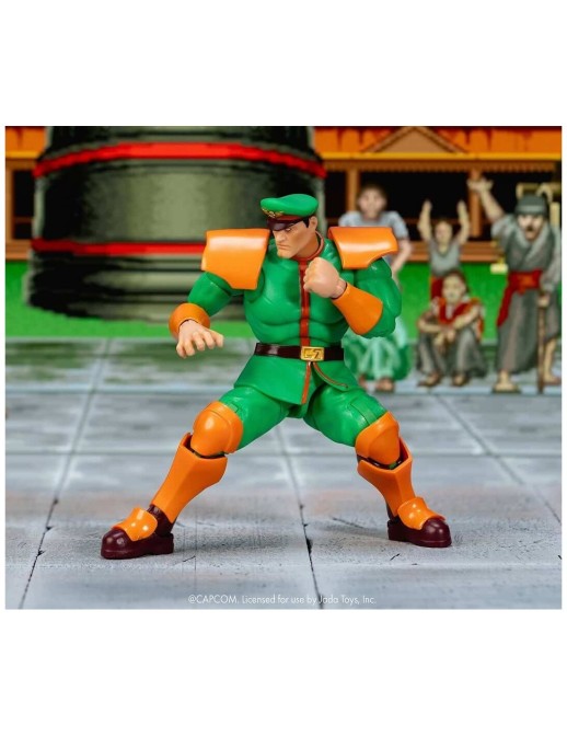 Jada Ultra Street Fighter II The Final Challengers M. Bison Player 2 Deluxe Version