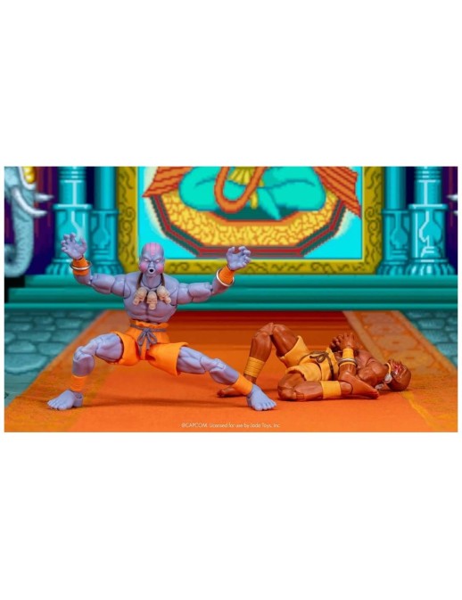 Jada Ultra Street Fighter II The Final Challengers Dhalsim Player 2 Deluxe Version