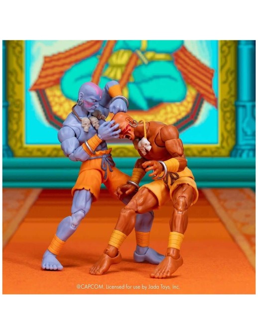 Jada Ultra Street Fighter II The Final Challengers Dhalsim Player 2 Deluxe Version