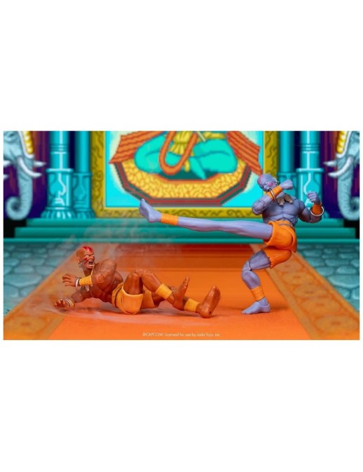 Jada Ultra Street Fighter II The Final Challengers Dhalsim Player 2 Deluxe Version
