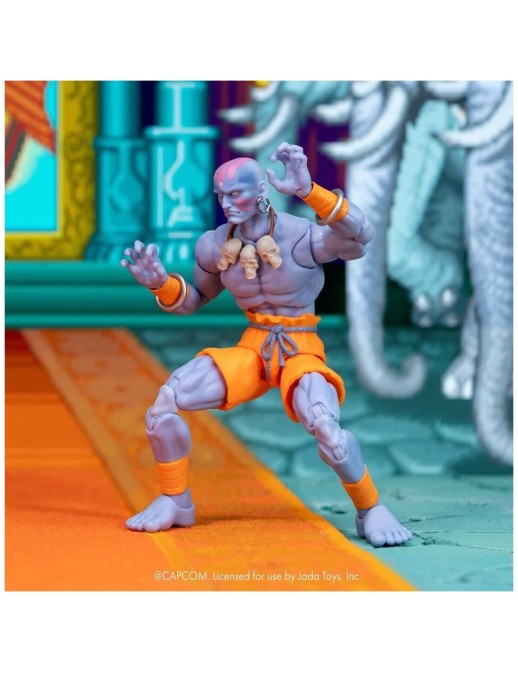 Jada Ultra Street Fighter II The Final Challengers Dhalsim Player 2 Deluxe Version