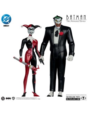 McFarlane DC Direct Batman The Animated Series Harley Quinn & Joker Mad Love