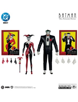McFarlane DC Direct Batman The Animated Series Harley Quinn & Joker Mad Love