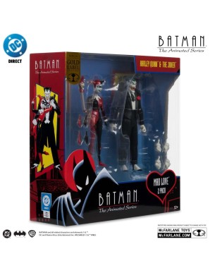 McFarlane DC Direct Batman The Animated Series Harley Quinn & Joker Mad Love