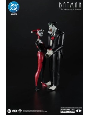McFarlane DC Direct Batman The Animated Series Harley Quinn & Joker Mad Love