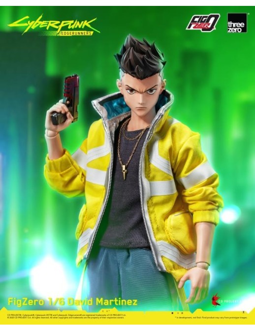 Threezero FigZero Cyberpunk: Edgerunners David Martinez