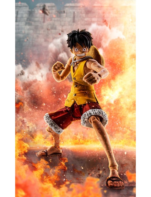 Bandai S.H. Figuarts One Piece Monkey D. Luffy Marineford Summit Battle