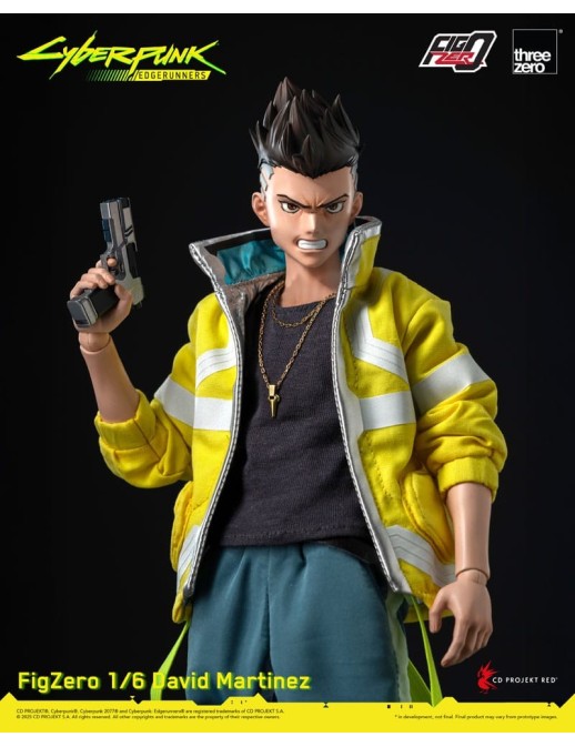 Threezero FigZero Cyberpunk: Edgerunners David Martinez