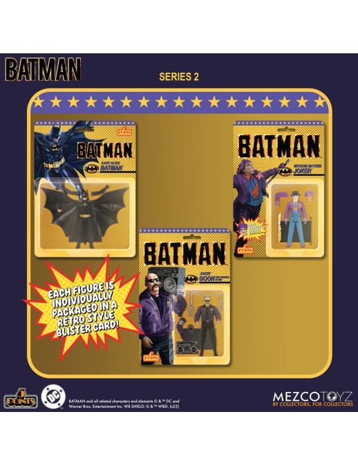 Mezco Batman 1989 5 Points Action Figures Deluxe Box Set 2