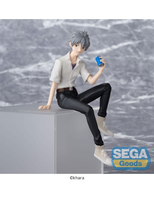 Sega Premium Perching Figure Rebuild of Evangelion Kaworu Nagisa New Theatrical Edition