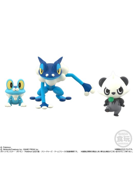 Bandai Shokugan Pokemon Scale World Kalos Region Set
