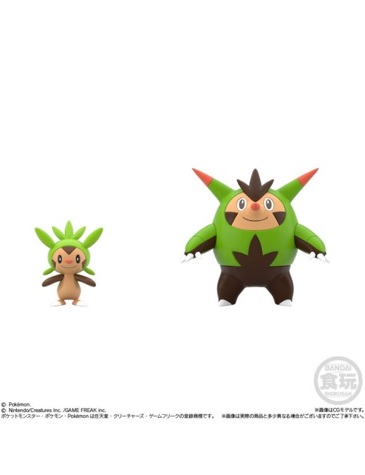 Bandai Shokugan Pokemon Scale World Kalos Region Set