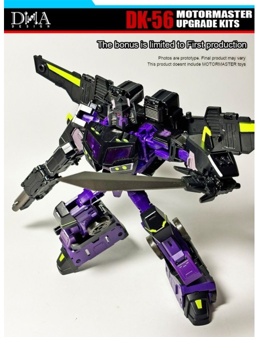 DNA Design DK-56 Upgrade Kits for Transformers Legacy United Voyager Animated Universe Motormaster