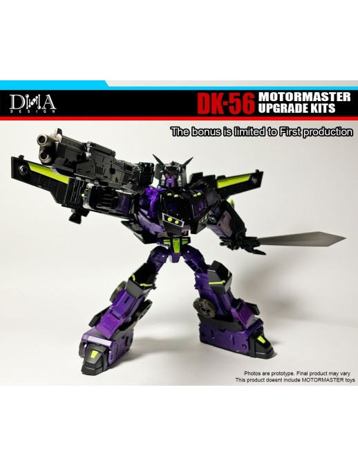 DNA Design DK-56 Upgrade Kits for Transformers Legacy United Voyager Animated Universe Motormaster